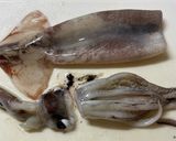 スルメイカの甘辛煮作り方1写真