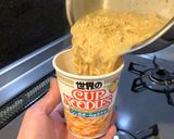 ラープ×ラクサでラプサカップヌードル雑煮作り方7写真