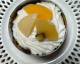 ヨウサマの減塩黄桃&白桃のロールケーキ作り方2写真