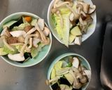 肉無チクワ簡単ステーキタレ味野菜炒め作り方9写真