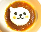 ●フンワリわたあめ・デコカレー●作り方8写真