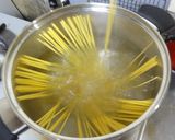 明太子クリームパスタ白ワイン風作り方2写真