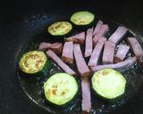 ズッキーニのトマトパスタ♪作り方1写真