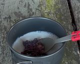 おはぎでアレンジ！餅米入りのお汁粉ラテ作り方3写真