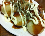 うどんとタコの出会い✿子供大好きタコ焼き作り方4写真