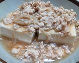 豆腐の鶏ミンチあんかけ作り方5写真