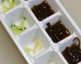 お汁がジュワッ♪もずく酢の寒天よせ①作り方7写真