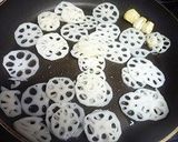 牛肉と蓮根の梅炒め作り方3写真
