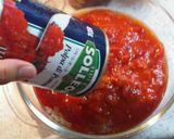 鶏むね肉とトマト缶のレンジ煮込み作り方4写真