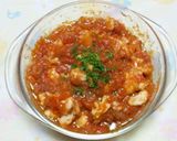 鶏むね肉とトマト缶のレンジ煮込み作り方7写真
