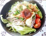 レンジで簡単☆サラダ蕎麦作り方9写真