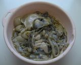 ホタテのみみと大根の煮物（すき焼きタレ）作り方1写真