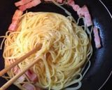 生クリームを使わないカルボナーラ作り方6写真
