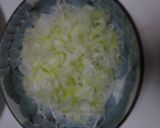 豚ばら肉炒め・おろしのたれかけ作り方3写真