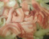 豚ばら肉炒め・おろしのたれかけ作り方7写真