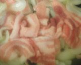豚ばら肉炒め・おろしのたれかけ作り方7写真
