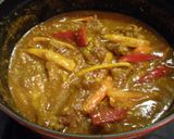 トマトベースのホロホロチキンカレー作り方10写真