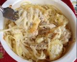 簡単★ポテトとチキンのパスタグラタン作り方6写真