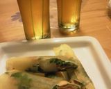 ビールに最高☆もち餅明太子スティック春巻作り方6写真