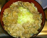 豚肉のソースキャベツ丼作り方5写真