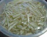 新生姜の佃煮。作り方1写真