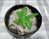 冬瓜と豚バラのたいたん作り方4写真