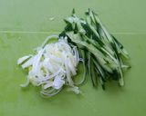 冷やしぶっかけピリ辛麺作り方1写真