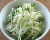 キャベツのサラダ(ごま油風味)作り方4写真