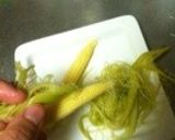 この季節は~!ヤングコーン丸焼き!作り方3写真