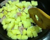 お手軽♪ポテトとベーコンの簡単キッシュ作り方4写真