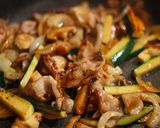 豚肉とズッキーニの炒め物作り方3写真