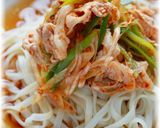 ピリ辛豚しゃぶのせ＊ぶっかけ冷やしうどん作り方7写真