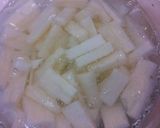 山芋ときゅうりのワサビ醬油和え作り方1写真