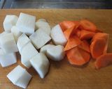 我が家の牛すじ煮込み作り方2写真