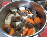 我が家の牛すじ煮込み作り方4写真