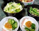 簡単☆もう一品☆ナメタケきゅうり乗せ冷奴作り方3写真