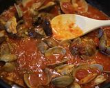 子供も大好き！あさりのトマトソースパスタ作り方6写真