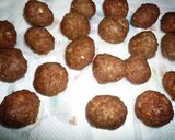 肉だんごの甘酢からめ作り方4写真