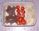 こんにゃくのトマト煮作り方1写真