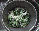 おかひじきと素麺のサラダ作り方4写真