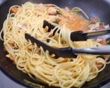 男のトマトクリームパスタ(☆お店の味☆)作り方9写真