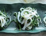おかひじきと素麺のサラダ作り方9写真