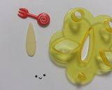 キャラ弁に☆ピックで簡単かたつむり♪作り方1写真