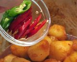 韓国料理ーじゃがいもの旨辛い煮作り方5写真