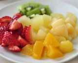 韓国料理ー韓国のかき氷「パッピンス」作り方1写真