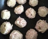 豚ひき肉×豆腐のふわふわつくね♪作り方3写真