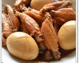 鶏手羽中と卵の塩麹入りコクうま煮☆作り方5写真