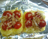 和満喫＊トマトと薄揚げ　梅ワサビ風味焼き作り方3写真