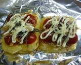 和満喫＊トマトと薄揚げ　梅ワサビ風味焼き作り方4写真