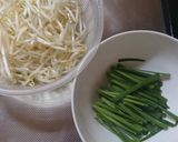 レンジでチン♪ニラともやしのナムル作り方1写真